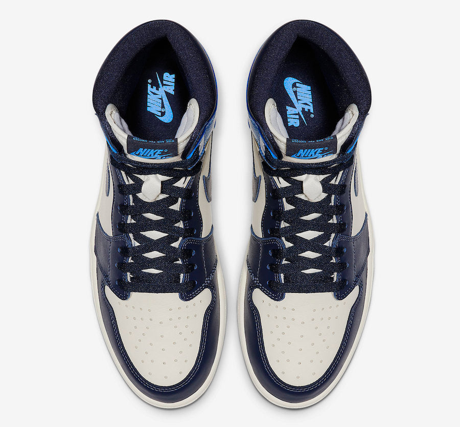 Jordan 1 Retro High Obsidian UNC