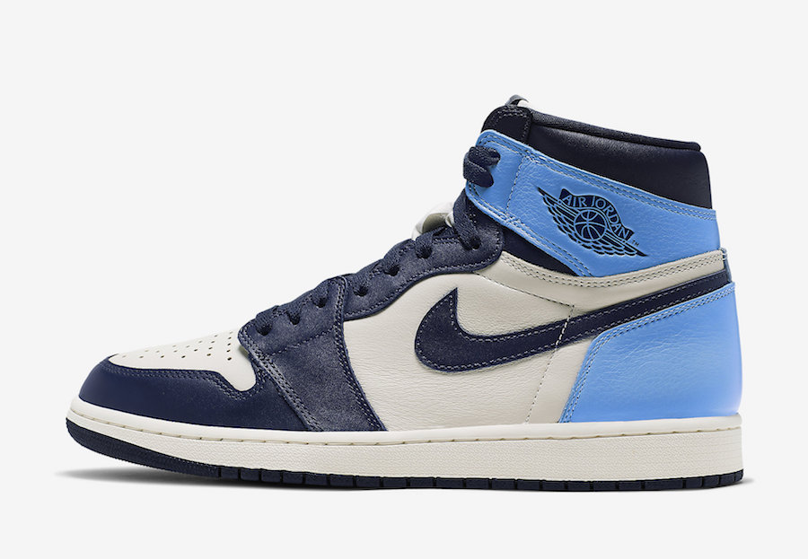 Jordan 1 Retro High Obsidian UNC