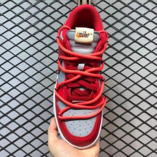 Off-White x Dunk Low 'University Red'