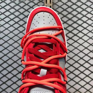 Off-White x Dunk Low 'University Red'