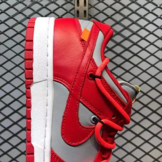 Off-White x Dunk Low 'University Red'