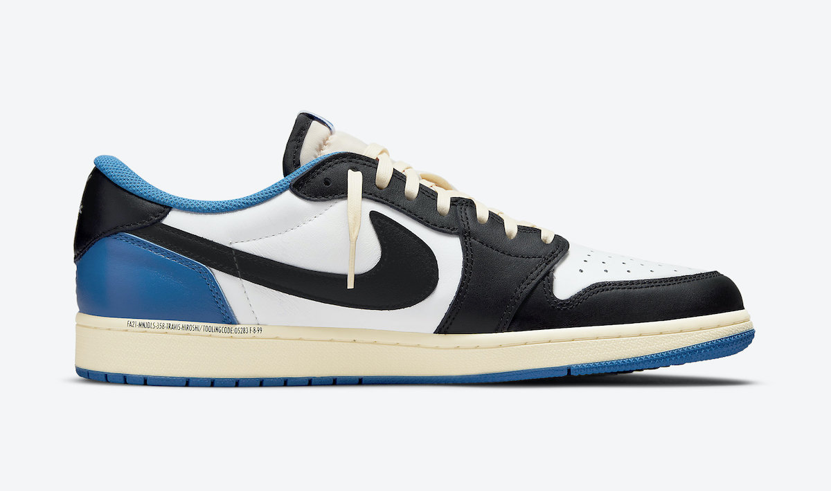 Jordan 1 Low Fragment x Travis Scott