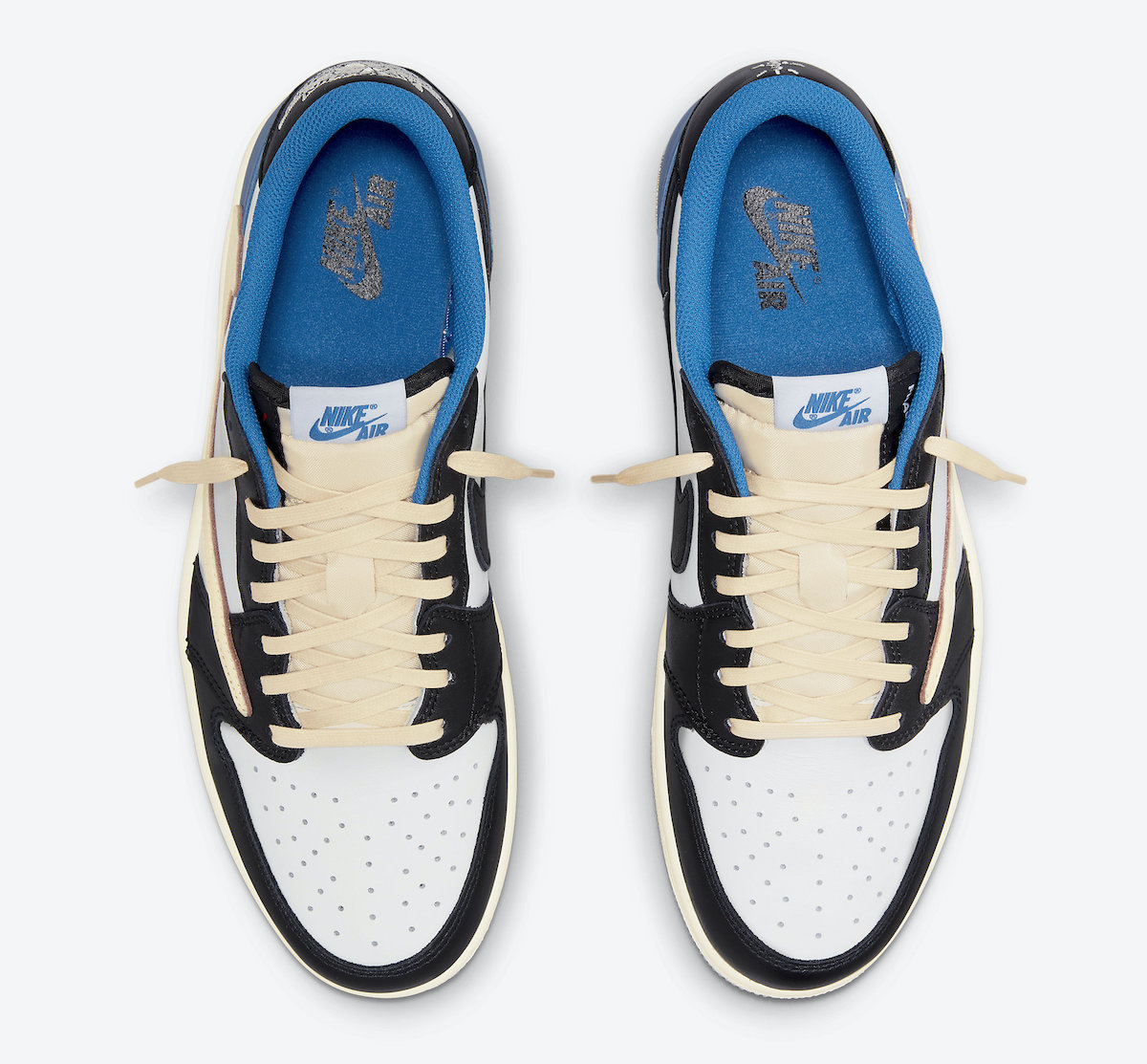 Jordan 1 Low Fragment x Travis Scott