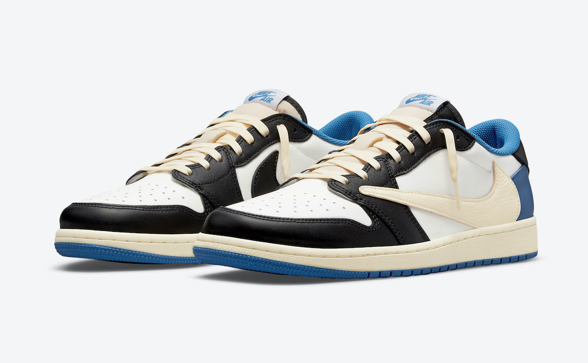 Jordan 1 Low Fragment x Travis Scott