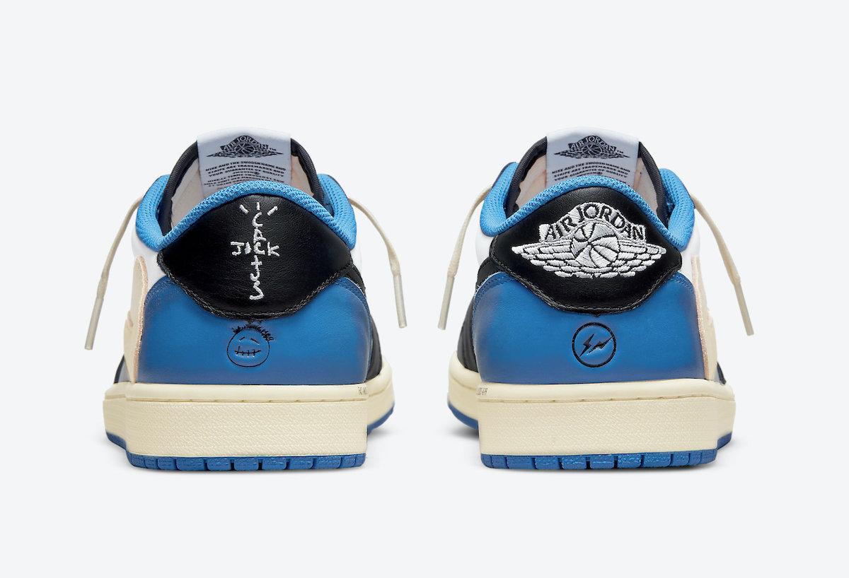 Jordan 1 Low Fragment x Travis Scott