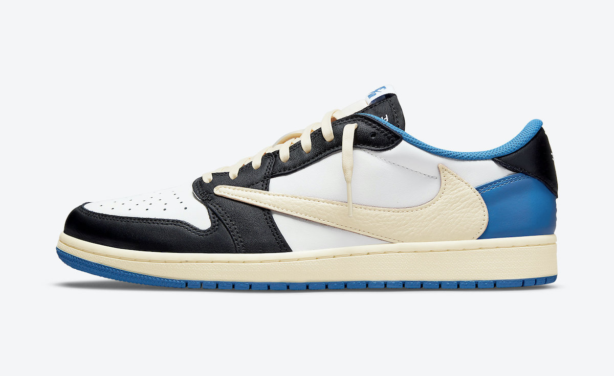 Jordan 1 Low Fragment x Travis Scott